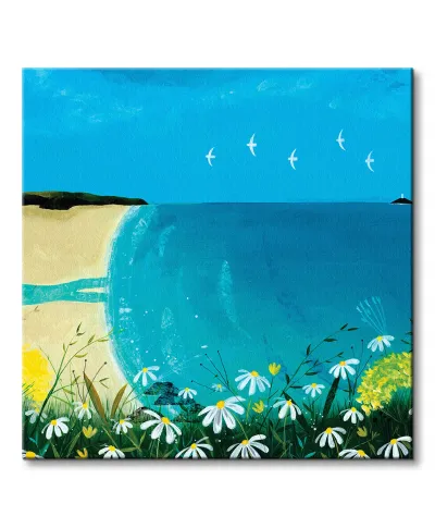 Blue Bay - obraz na płótnie