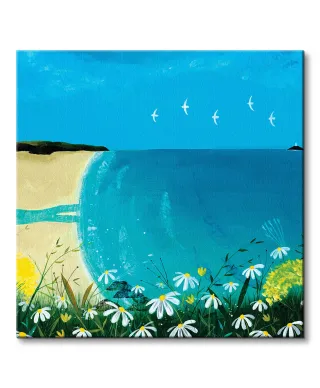 Blue Bay - obraz na płótnie