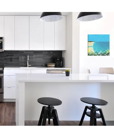 Blue Bay - obraz na płótnie