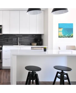 Blue Bay - obraz na płótnie