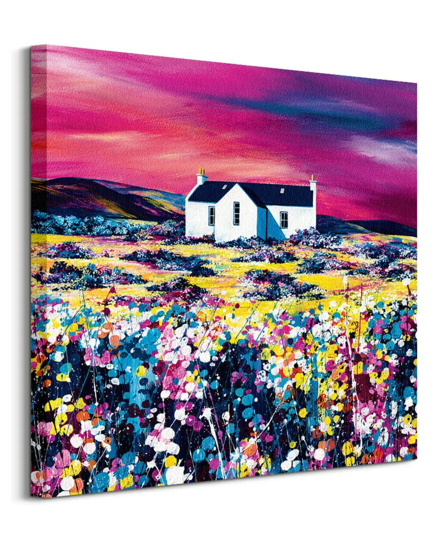 A Sky Of Pink - obraz na płótnie