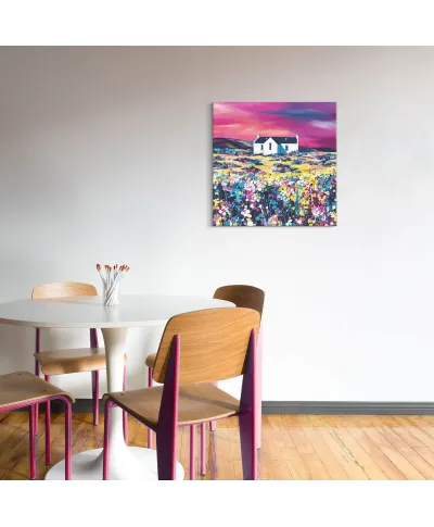 A Sky Of Pink - obraz na płótnie