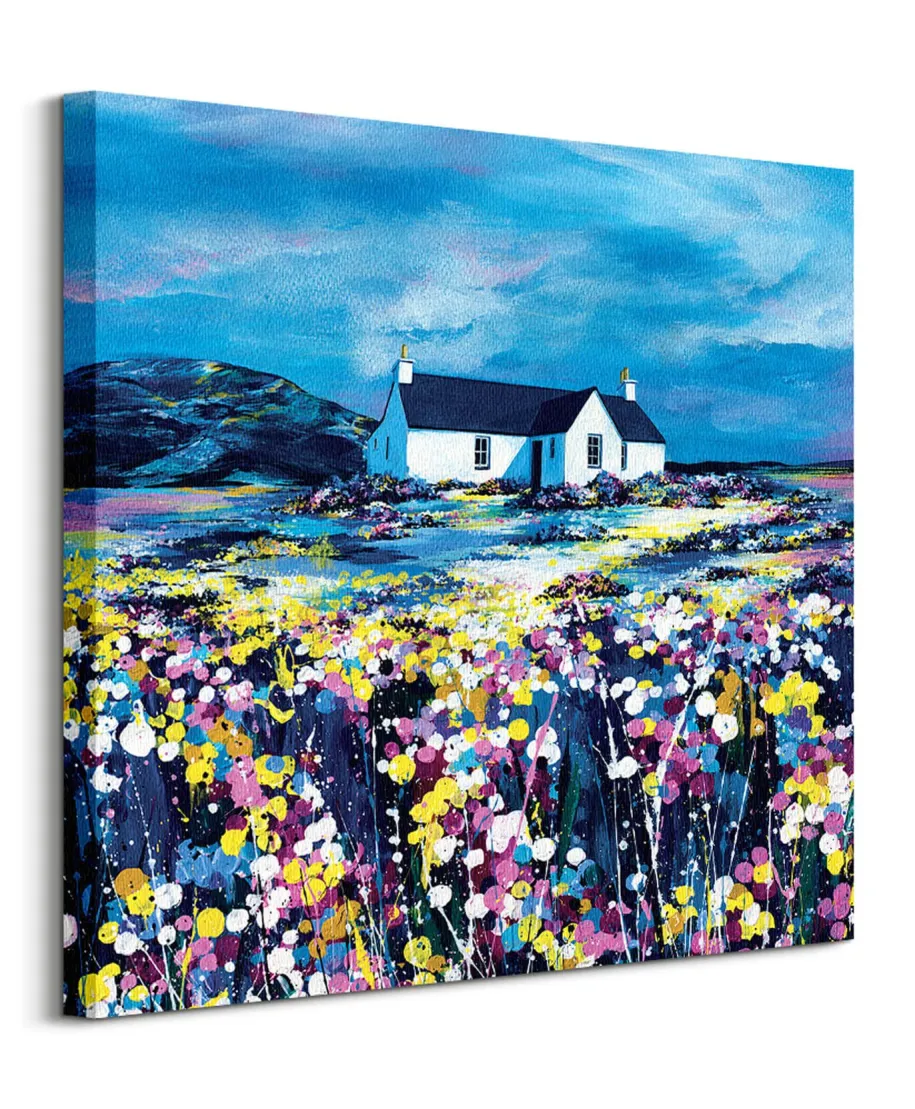 Blue Rig - obraz na płótnie