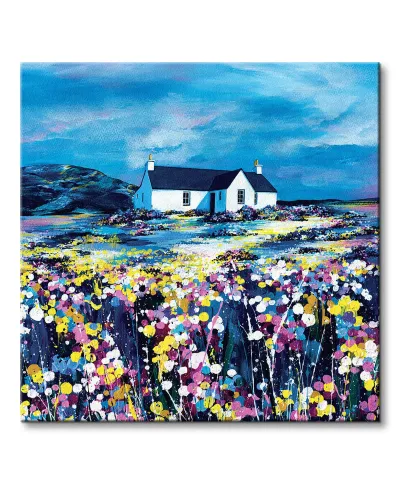 Blue Rig - obraz na płótnie