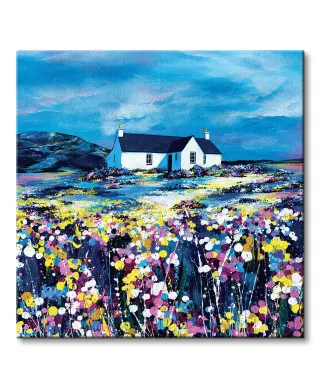 Blue Rig - obraz na płótnie