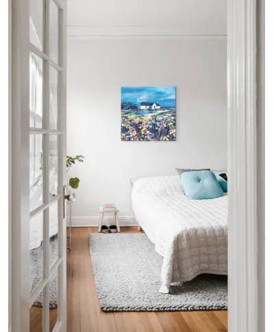 Blue Rig - obraz na płótnie