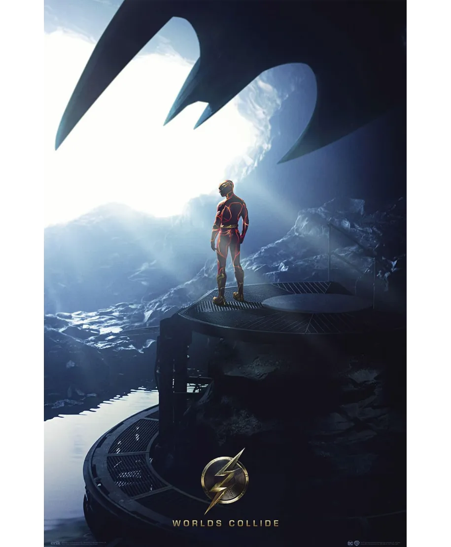 DC Comics The Flash Batcave - plakat