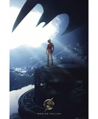 DC Comics The Flash Batcave - plakat