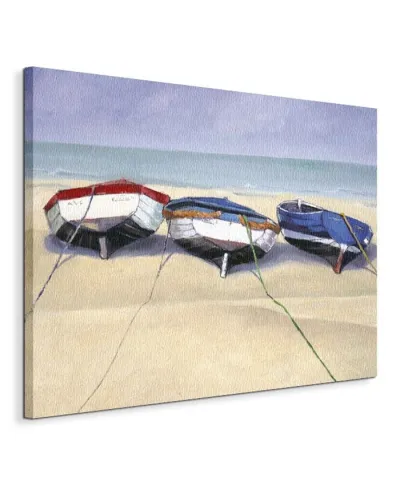 Beach Boats, St Ives - Obraz na płótnie