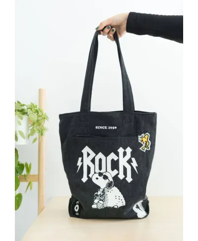 Snoopy Rock - torba bawełniana