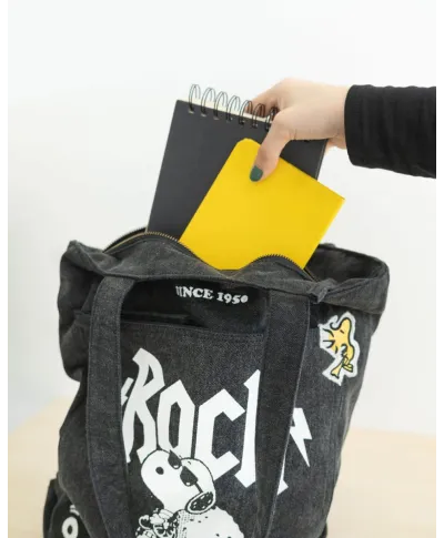 Snoopy Rock - torba bawełniana