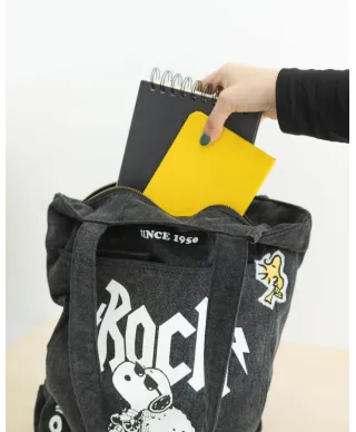 Snoopy Rock - torba bawełniana