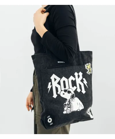 Snoopy Rock - torba bawełniana
