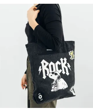 Snoopy Rock - torba bawełniana