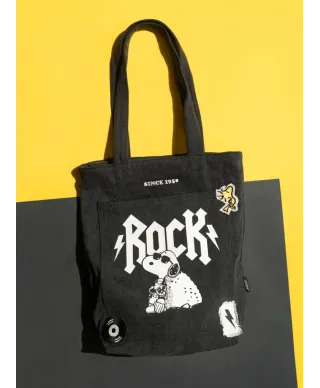 Snoopy Rock - torba bawełniana