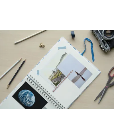 Blue Nature - Scrapbook, Album na 80 zdjęć 10x15 cm