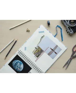 Blue Nature - Scrapbook, Album na 80 zdjęć 10x15 cm