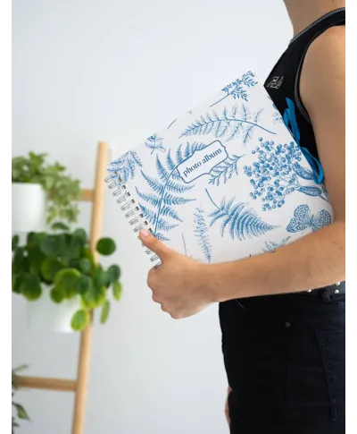 Blue Nature - Scrapbook, Album na 80 zdjęć 10x15 cm