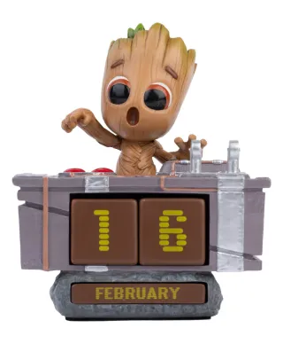 Marvel Groot Death Button - kalendarz wieczny