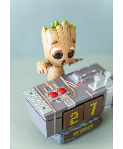 Marvel Groot Death Button - kalendarz wieczny
