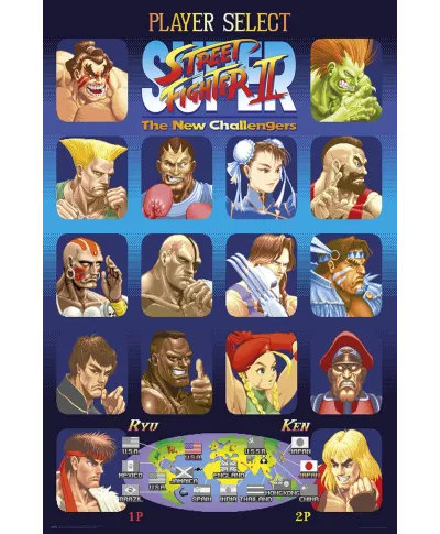 Street Fighter - plakat