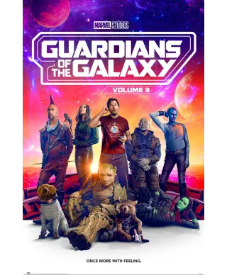 Guardians of the Galaxy Vol 3 Once More With Feeling - plakat