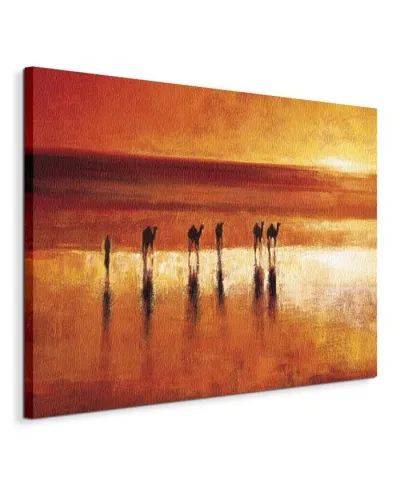 Camel Crossing - Obraz na płótnie