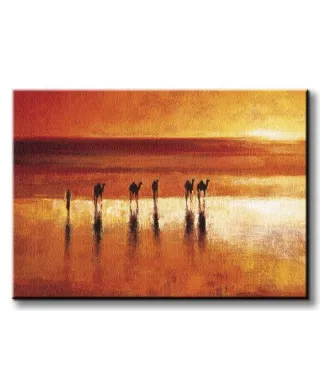 Camel Crossing - Obraz na płótnie