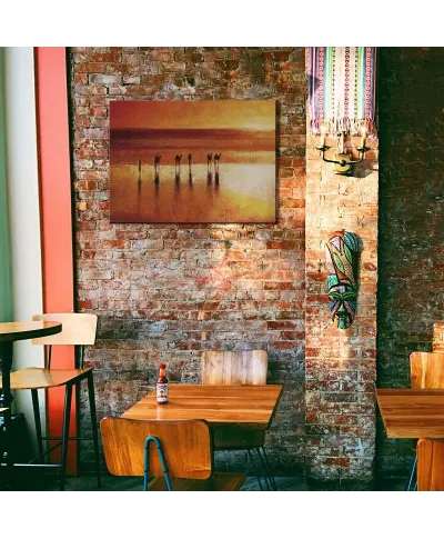 Camel Crossing - Obraz na płótnie