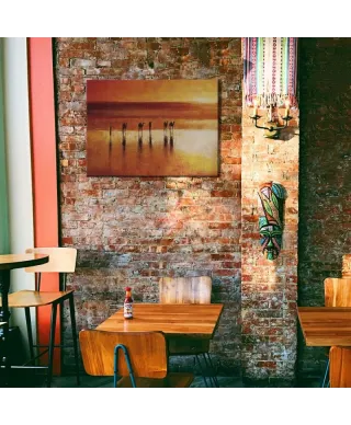 Camel Crossing - Obraz na płótnie