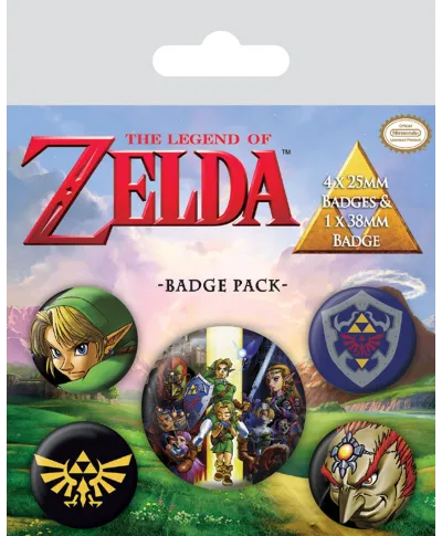 The Legend Of Zelda - przypinki