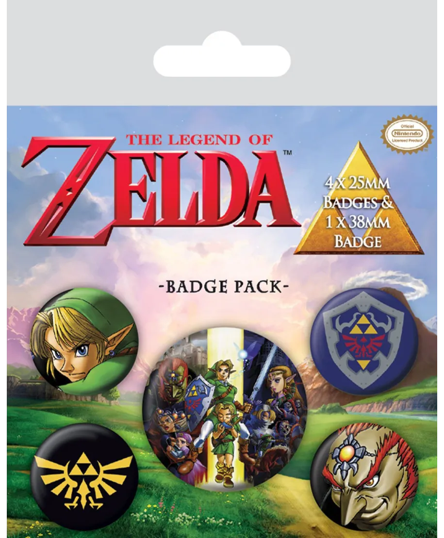 The Legend Of Zelda - przypinki