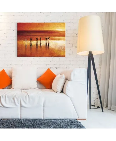 Camel Crossing - Obraz na płótnie