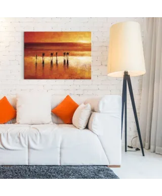 Camel Crossing - Obraz na płótnie