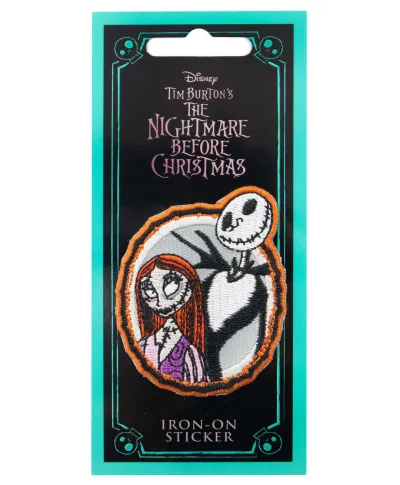 The Nightmare Before Christmas Jack and Sally - naprasowanka