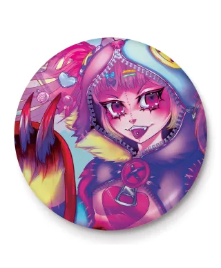 Pinku Kult Bloody Cute - przypinka