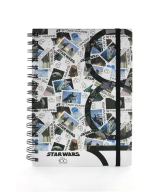 Star Wars Stamps - notes A5 kołozeszyt