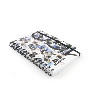 Star Wars Stamps - notes A5 kołozeszyt