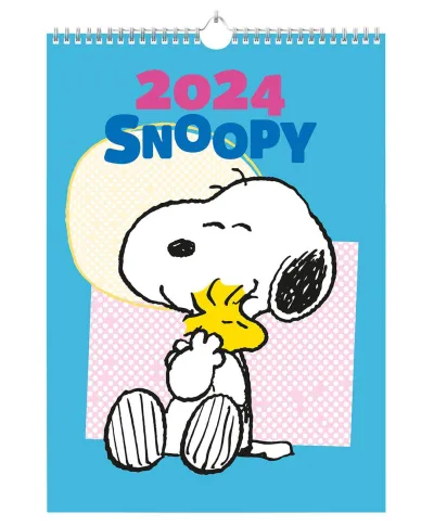 Snoopy - kalendarz A3 na 2024 rok