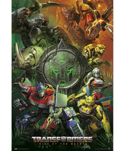 Transformers Rise Of The Beasts - plakat