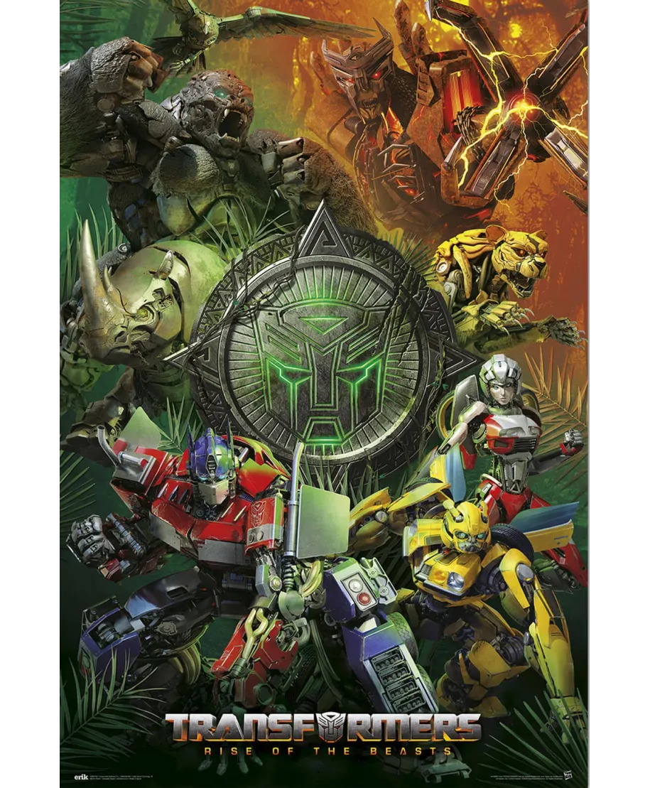Transformers Rise Of The Beasts - plakat