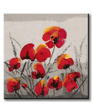 Multiple Poppies - Obraz na płótnie