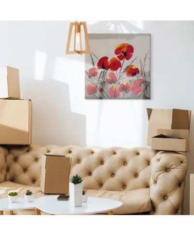 Multiple Poppies - Obraz na płótnie