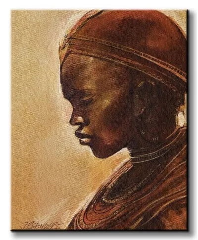 Obraz na ścianę - Masai Woman II