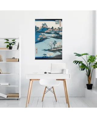 Cherry Blossom Near The Hachiman Shrine - plakat