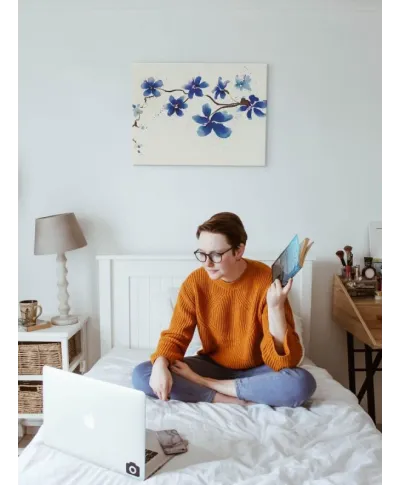 Oriental Blossom - Obraz na płótnie