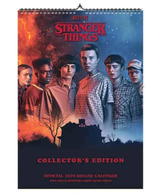 Stranger Things Deluxe - kalendarz A3 na 2024 rok