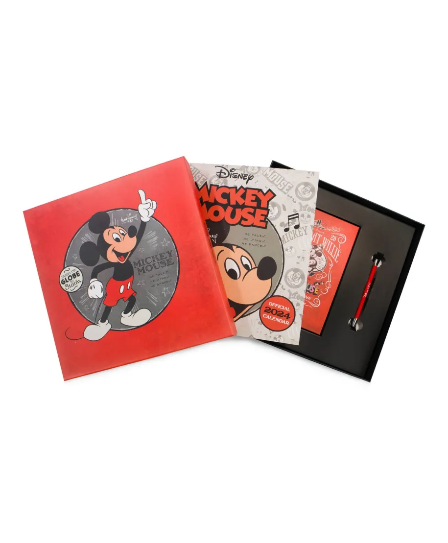 Disney - zestaw na prezent długopis, kalendarz, pamiętnik 2024