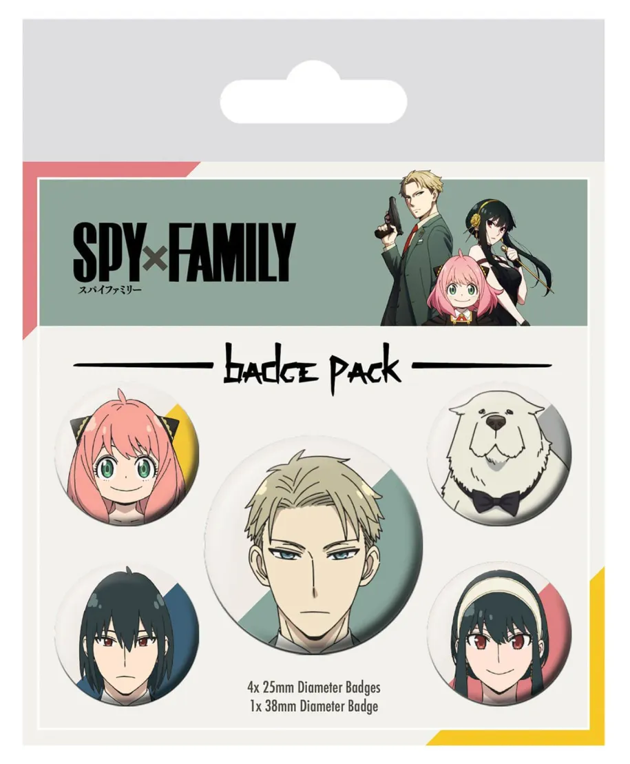 Spy X Family - przypinki