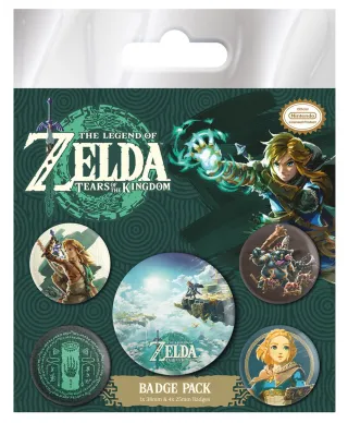 The Legend Of Zelda Tears Of The Kingdom - przypinki